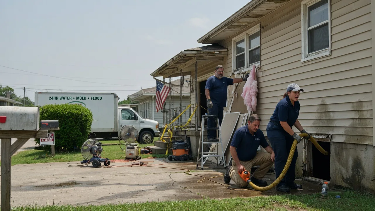 Water Damage Repair in Hollister, NC near me
